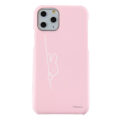 ミッフィー スマホケース 『ホワイトドローPEEK ペールピンク』かわいいハード型 iphone アンドロイド