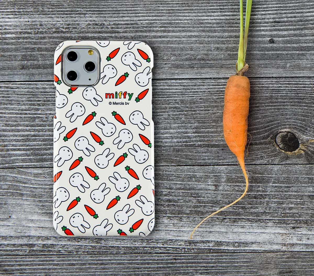ミッフィー スマホケース にんじん柄 かわいいハード型 Iphone アンドロイド Muomou Shop