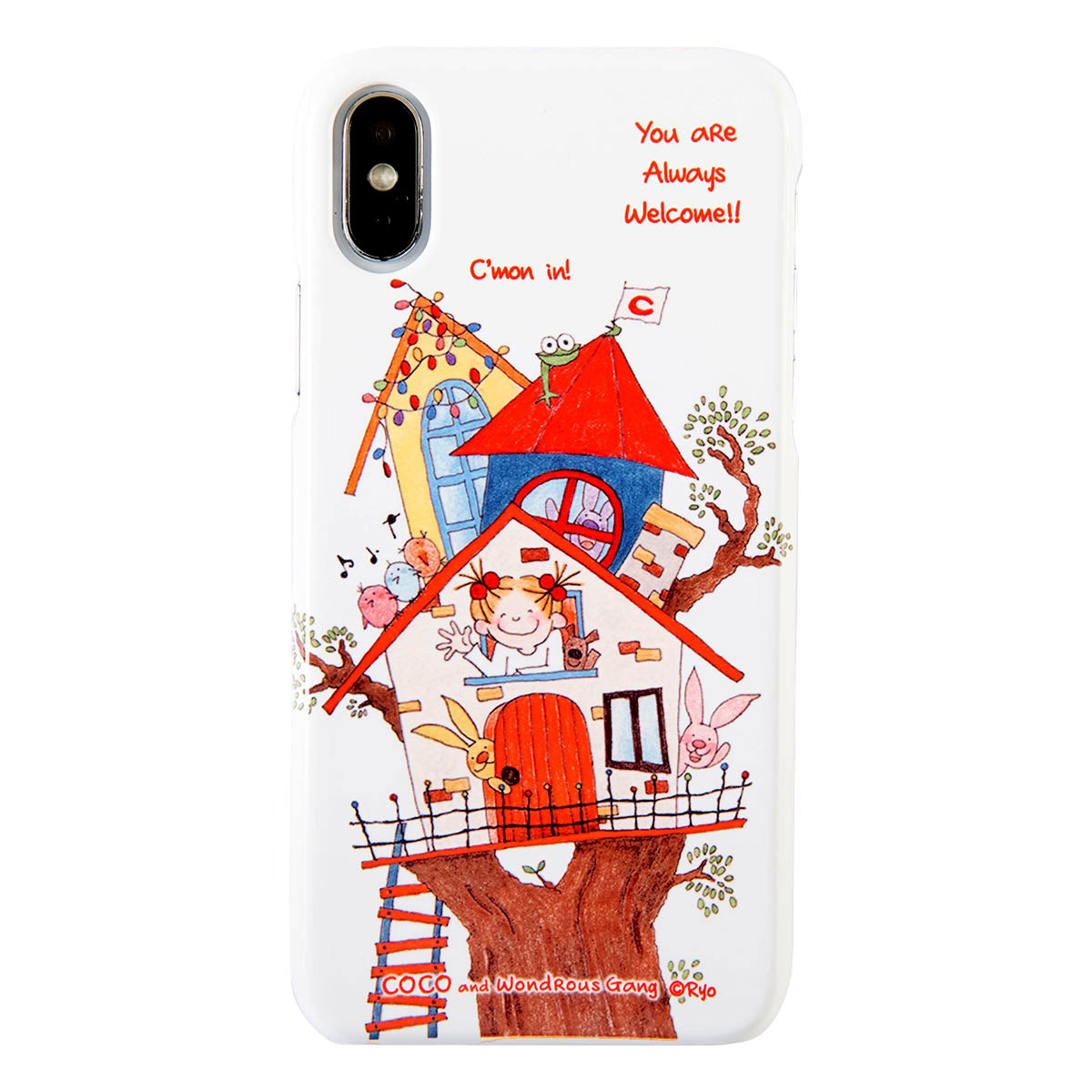 Cocoちゃん スマホケース You Are Always Welcome かわいいハード型 Iphone アンドロイド Muomou Shop