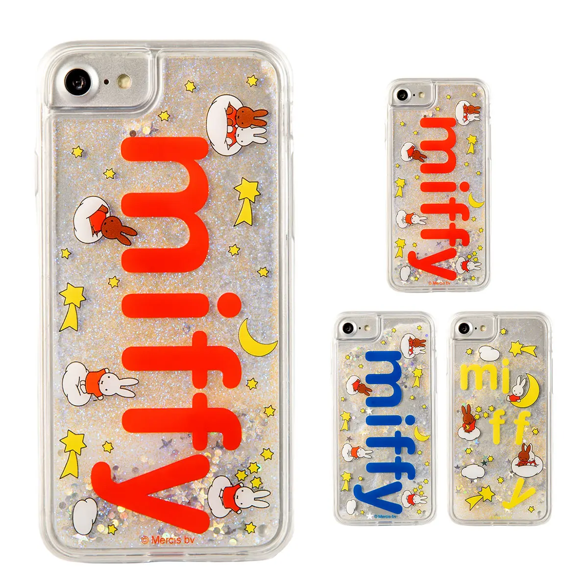 ミッフィー スマホケース グリッター Iphone かわいいグリッター Muomou Shop