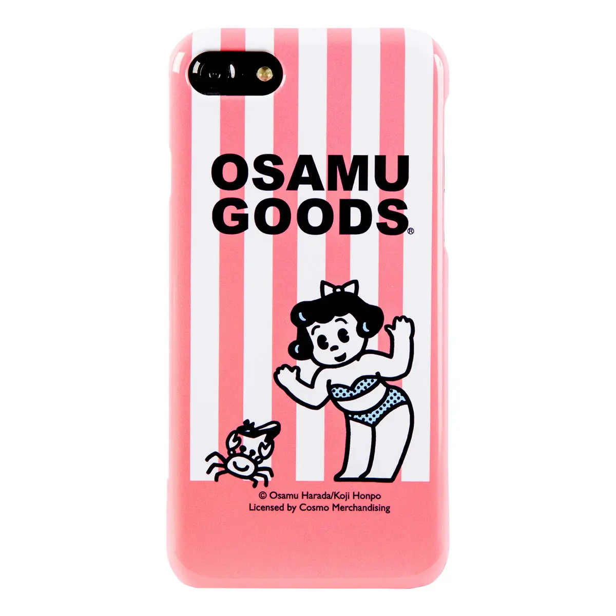 オサム グッズ スマホケース Kind Crab かわいいハード型 Iphone アンドロイド Muomou Shop