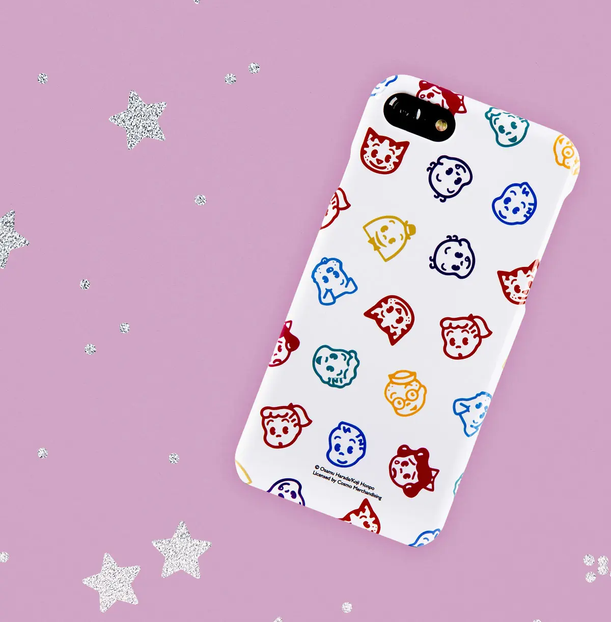 オサム グッズ スマホケース Faces かわいいハード型 Iphone アンドロイド Muomou Shop