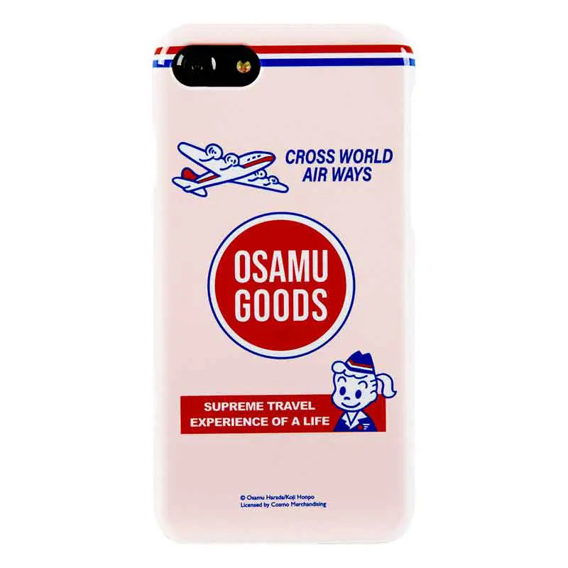 オサム グッズ スマホケース 『AIR WAYS』かわいいハード型 iphone 