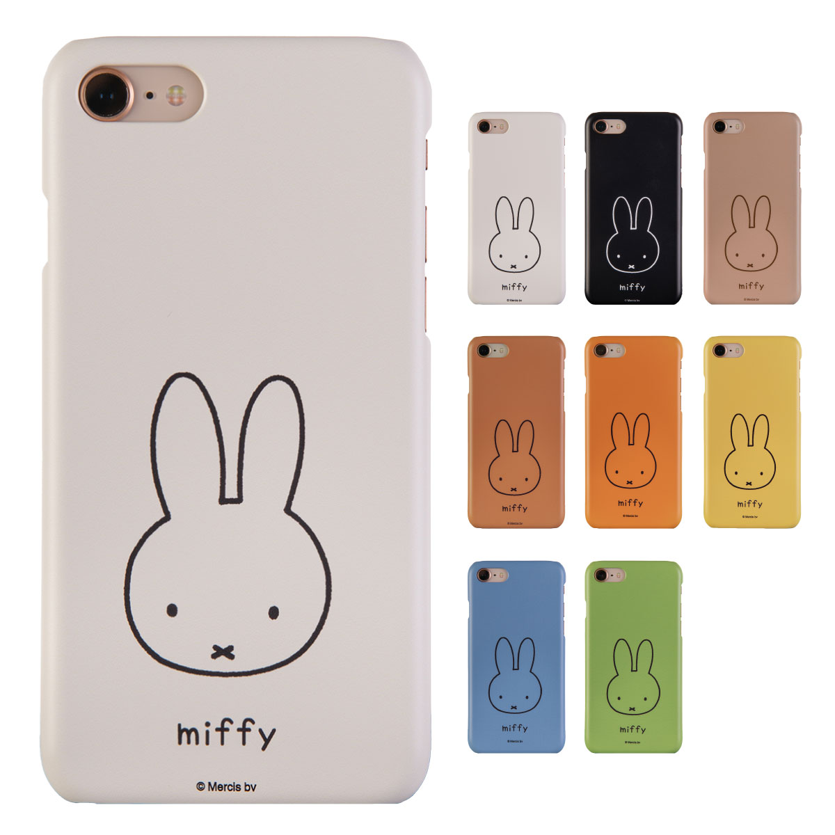 ミッフィー スマホケース Face ファブリックタッチ かわいいハード型 Iphone アンドロイド Muomou Shop