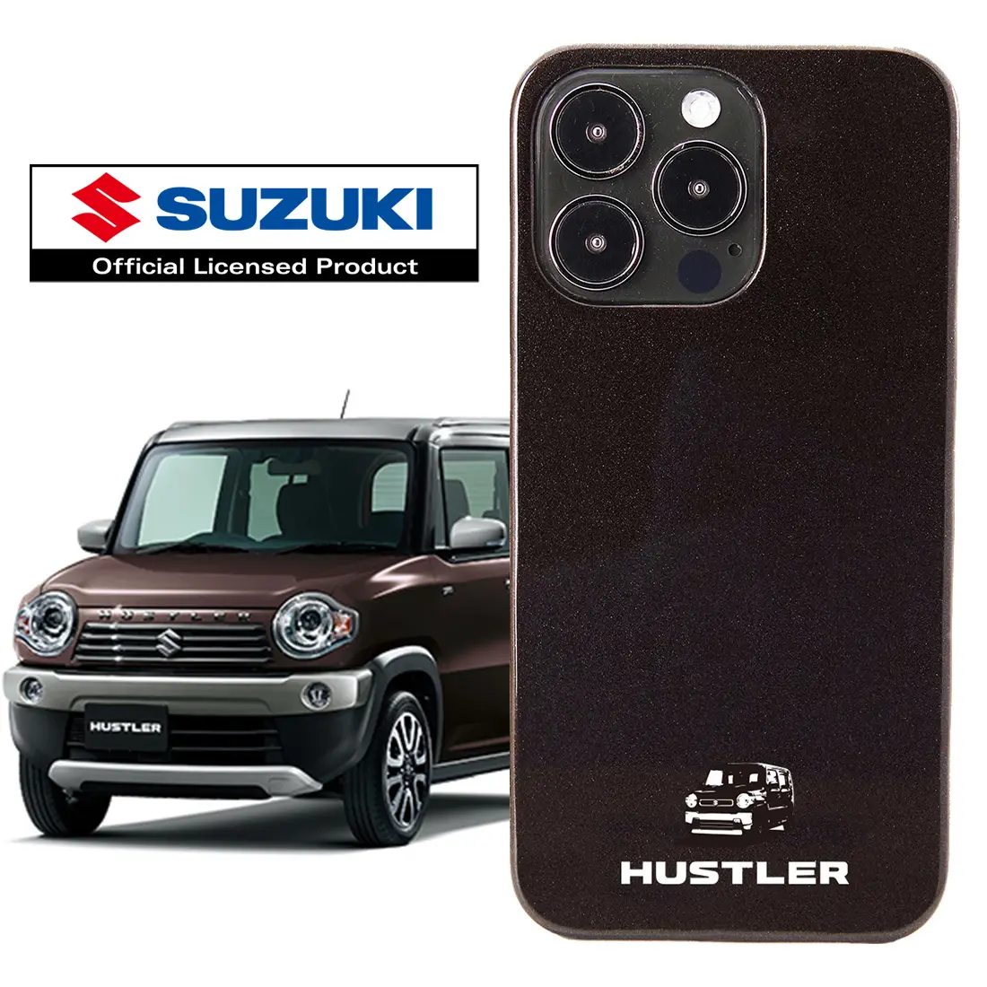 ハスラーのボディと同じ色 スマホケース『HUSTLER スマホケース』 iPhone Xperia Galaxy Pixelなど各機種対応