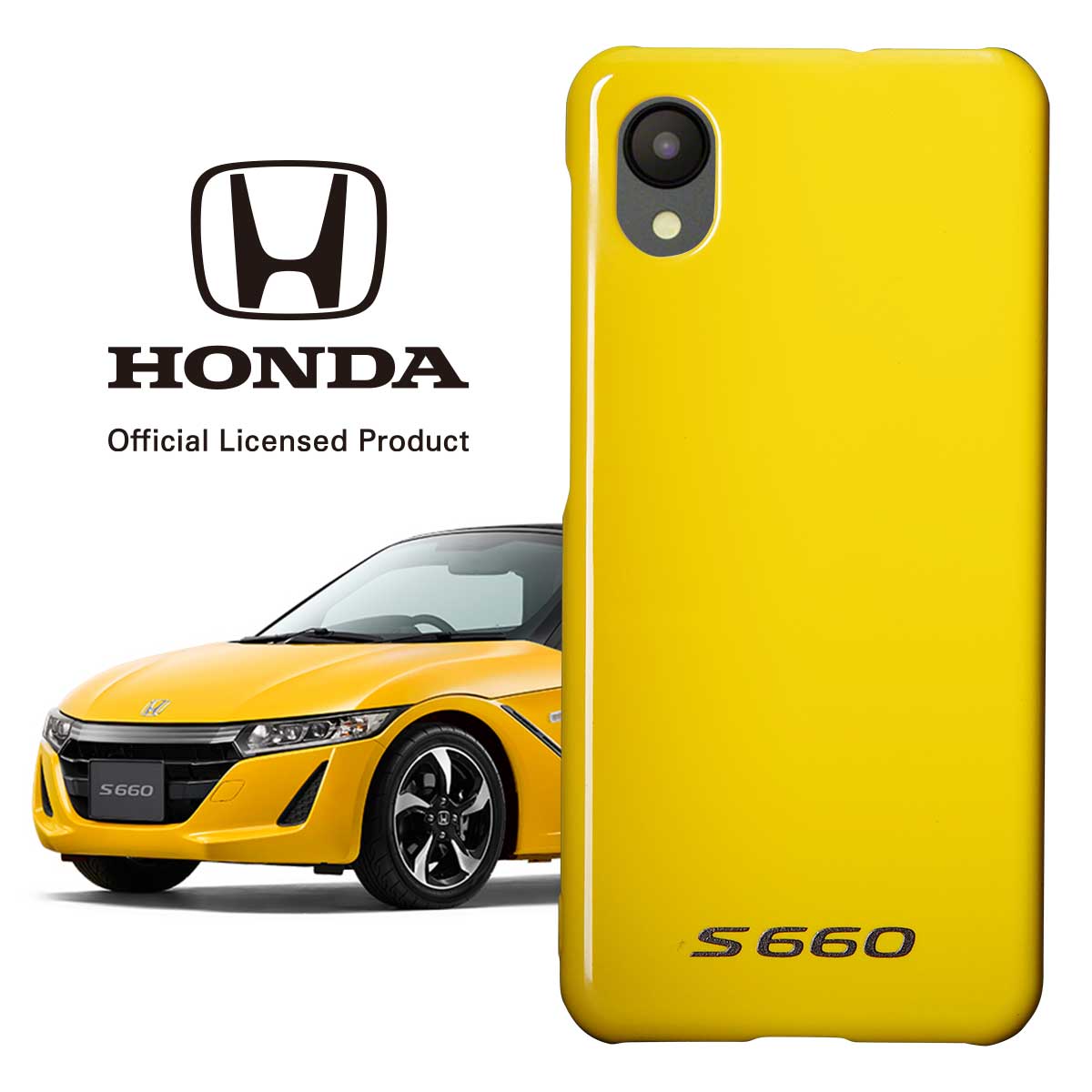 ホンダS660後期・国産本革・手帳型iPhoneケース【15シリーズ対応 