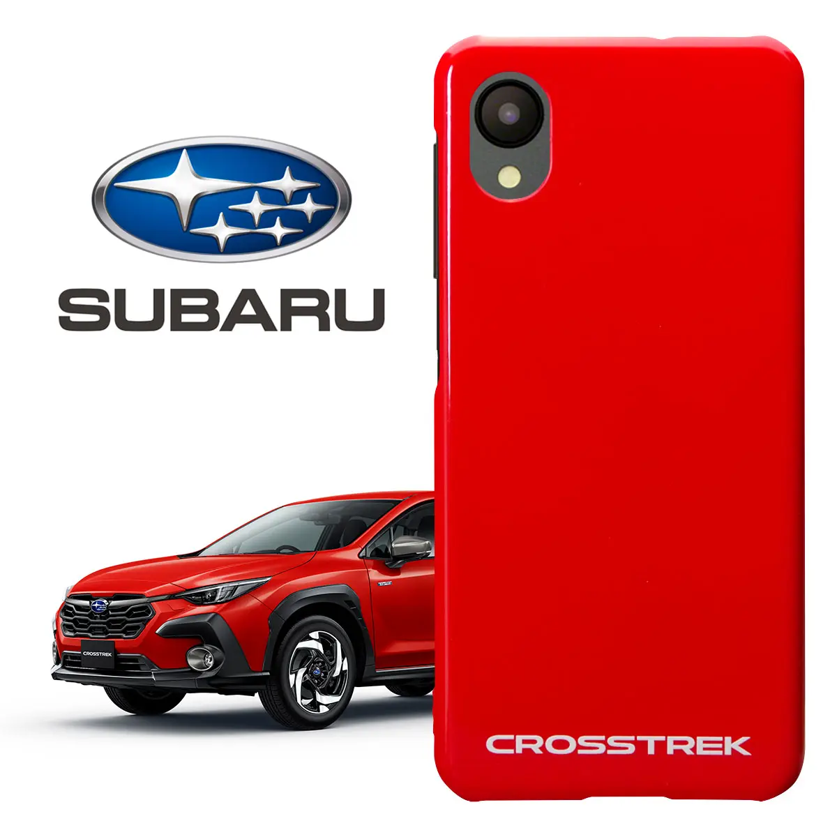 CROSSTREKのボディと同じ色 スマホケース『CROSSTREK スマホケース