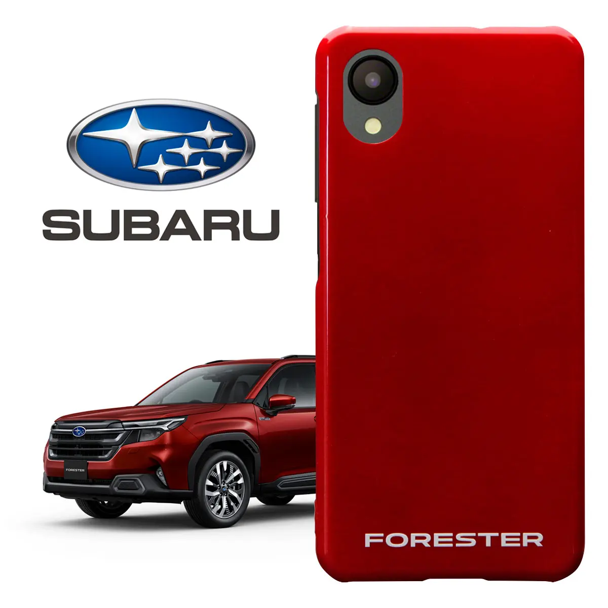 FORESTERのボディと同じ色 スマホケース『FORESTER スマホケース